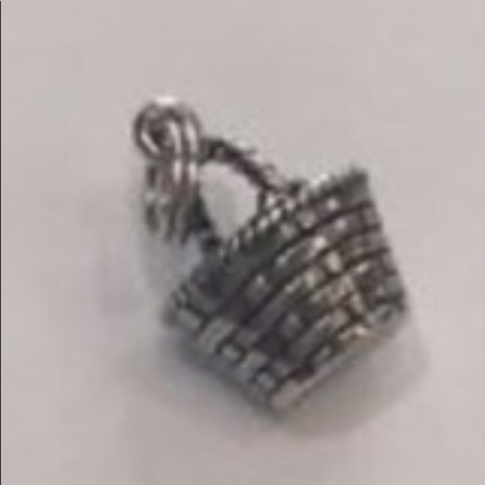 James Avery Retired Basket Charm